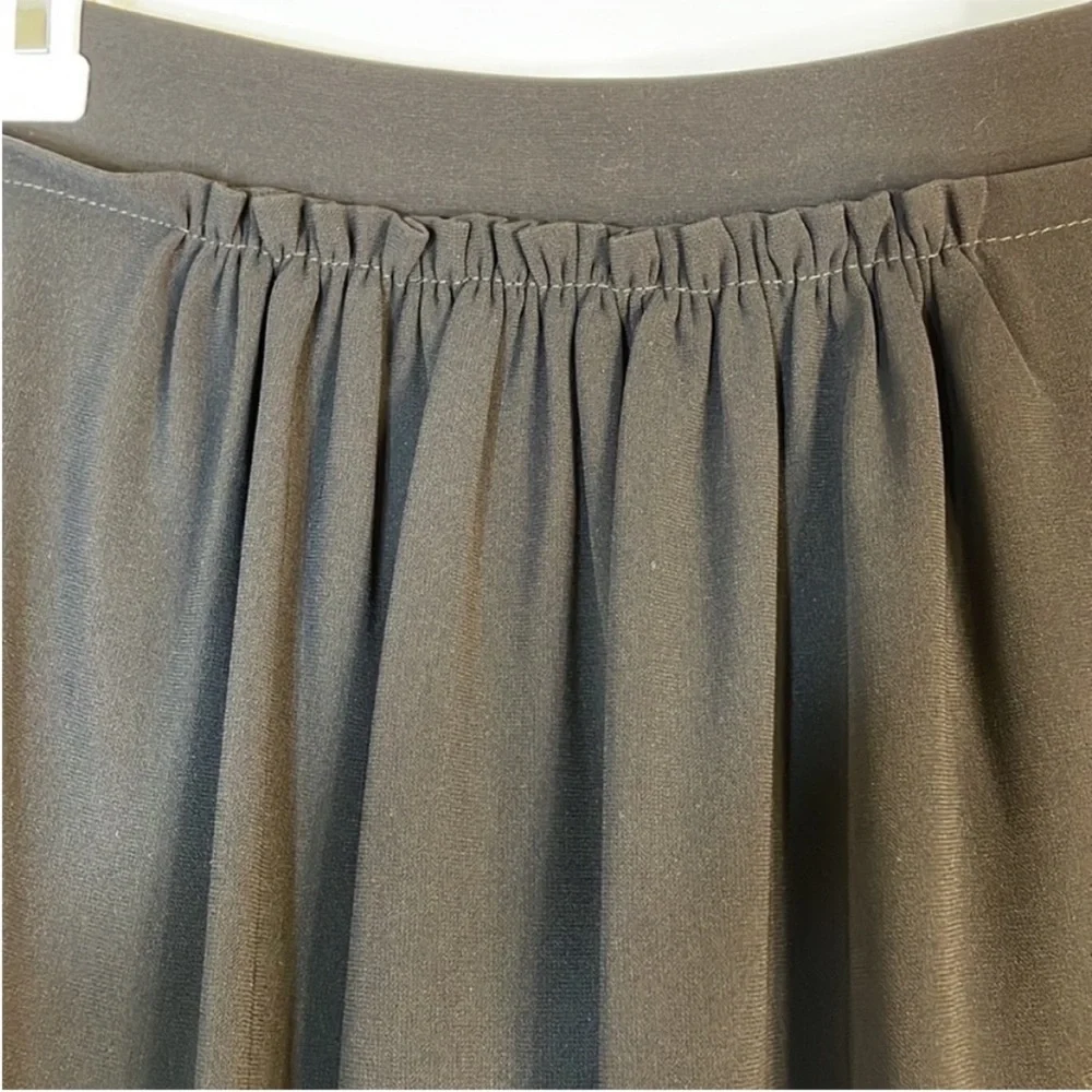 Talbots Black Elegant Pleat Front Skirt. 14. NWT.